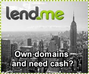 Short Term Loans secured by Domains and Websites